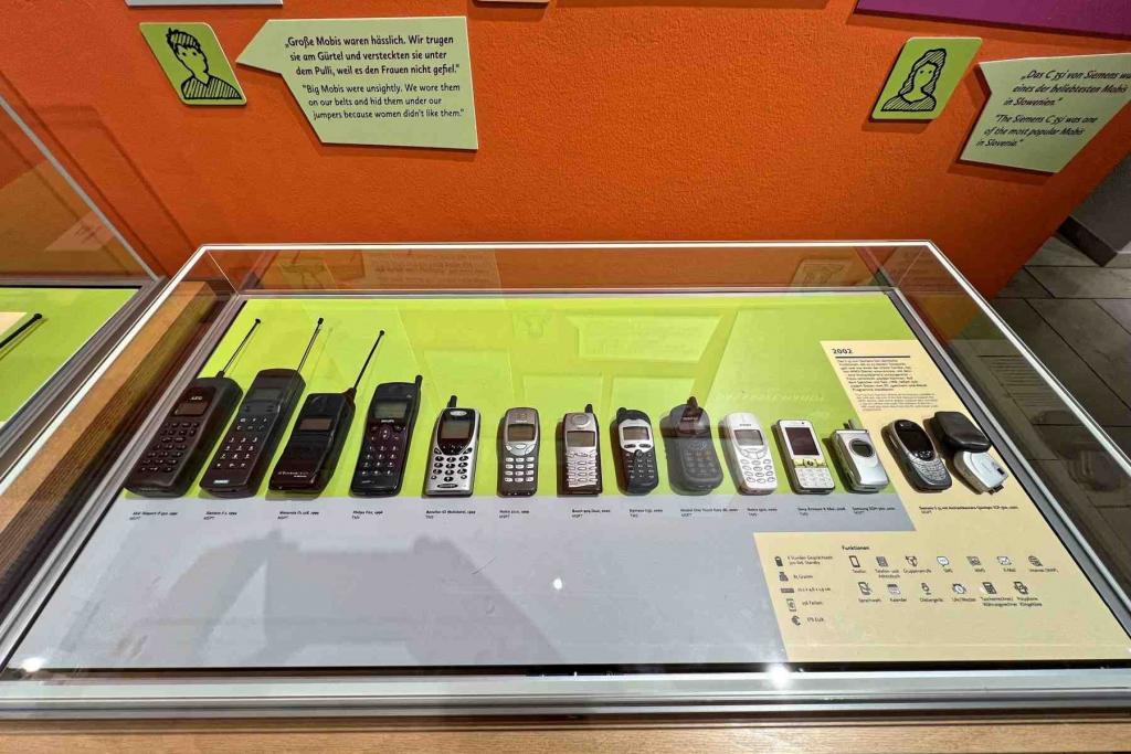 Frankfurt Kommunikationsmuseum Smartphones
