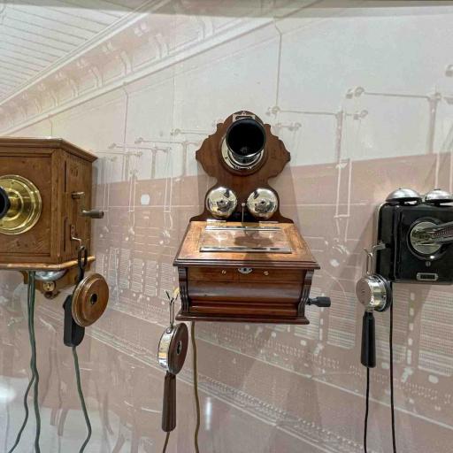 Frankfurt Kommunikationsmuseum Telefonapparate