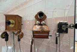 Frankfurt Kommunikationsmuseum Telefonapparate