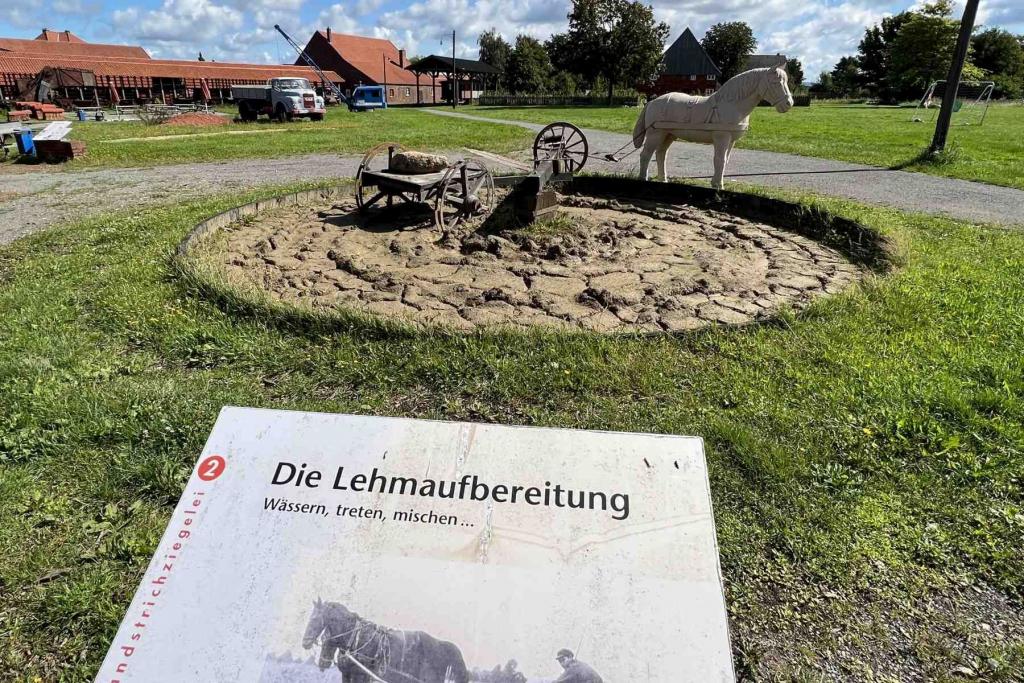 Ziegeleimuseum Lehmaufbereitung