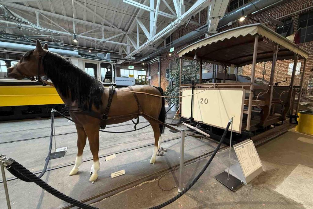Straßenbahnmuseum Pferdebahnwagen 20