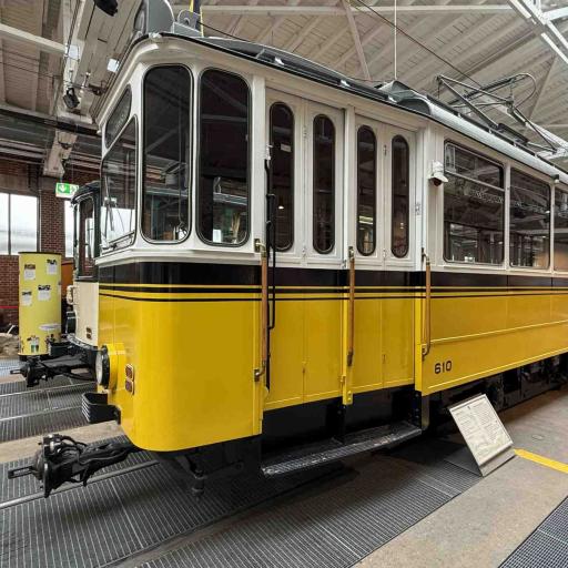 Straßenbahnmuseum Triebwagen SSB 610