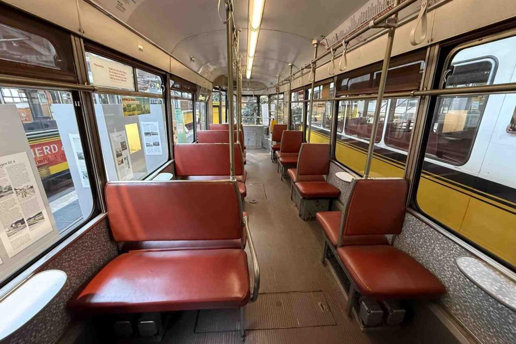 Straßenbahnmuseum Triebwagen SSB 519