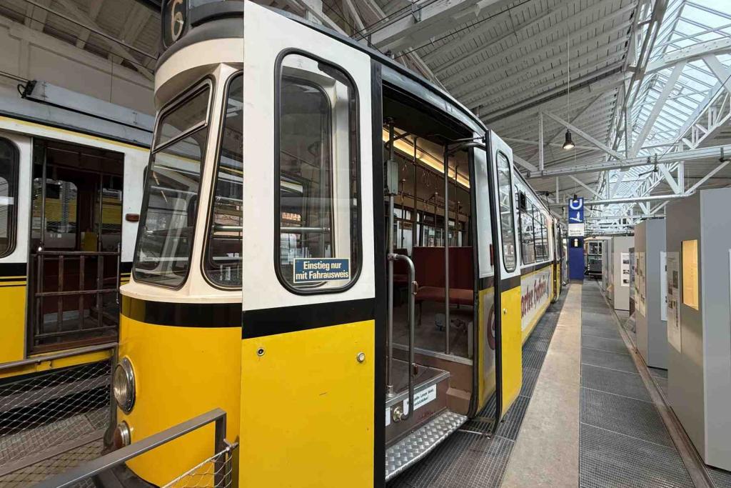 Straßenbahnmuseum Triebwagen SSB 519