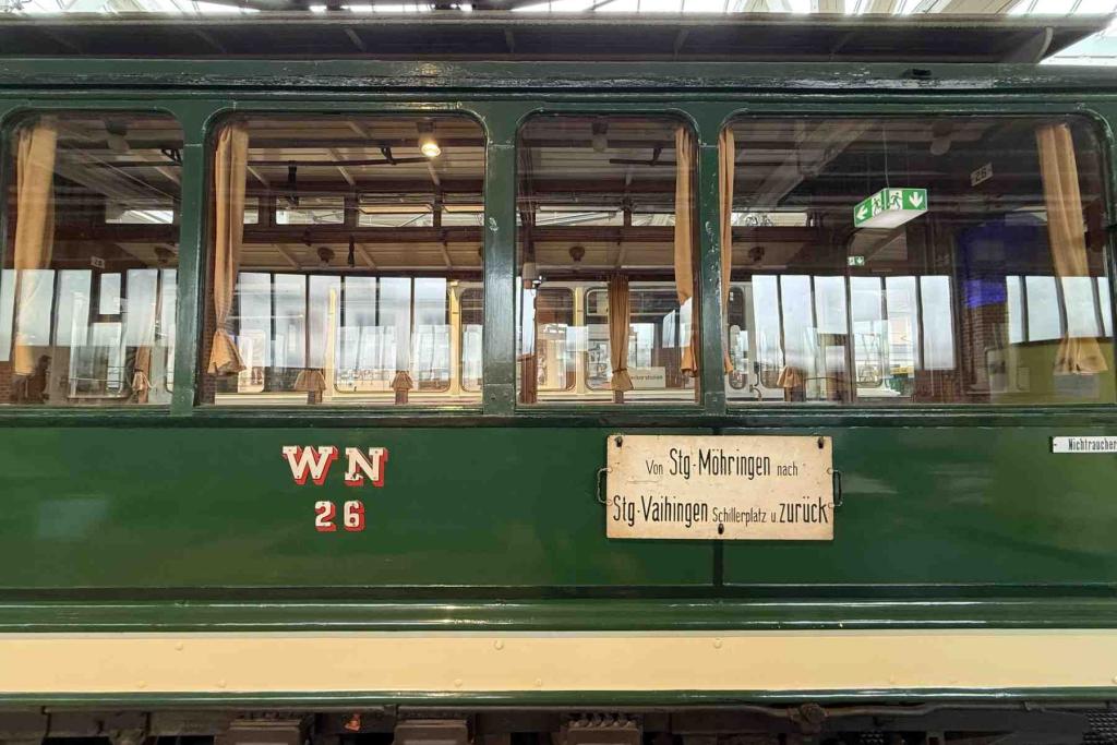 Straßenbahnmuseum Triebwagen WN 26