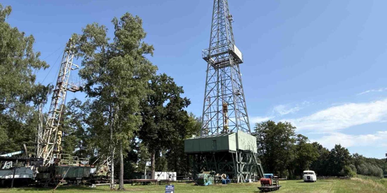 Wietze Erdölmuseum Freigelände Bohrturm