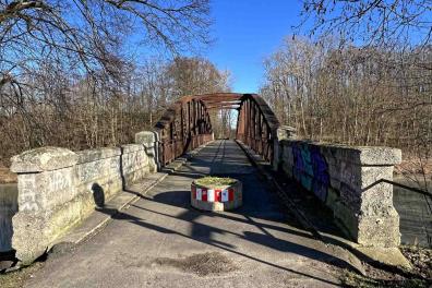 Gitterbrücke Stichkanal Hildesheim