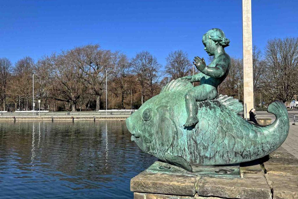 Hannover Putte auf dem Fisch