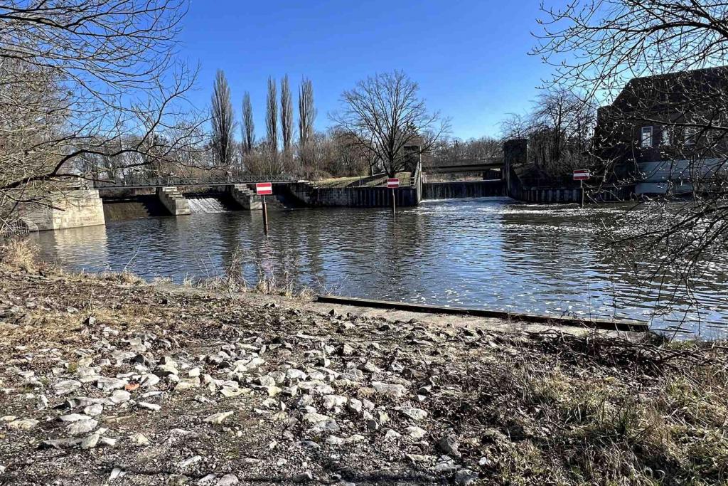 Hannover Wehr am schnellen Graben