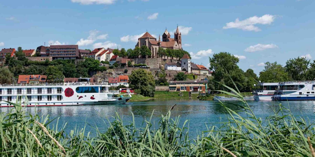 Breisach (Rhein) Münster und Rhein
