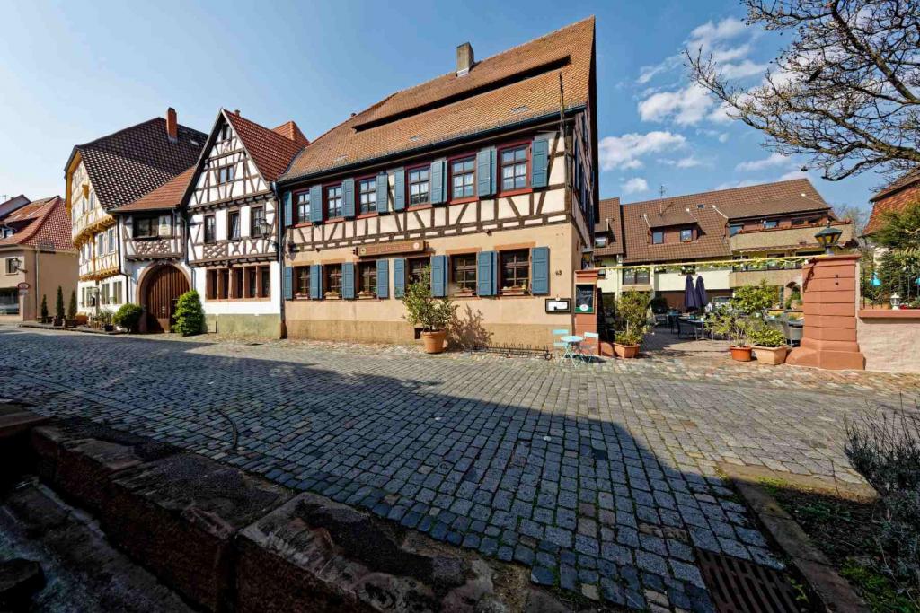 Ladenburg Hauptstraße Fachwerkhaus