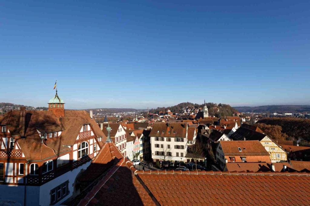 Tuebingen Blick vom Schloss