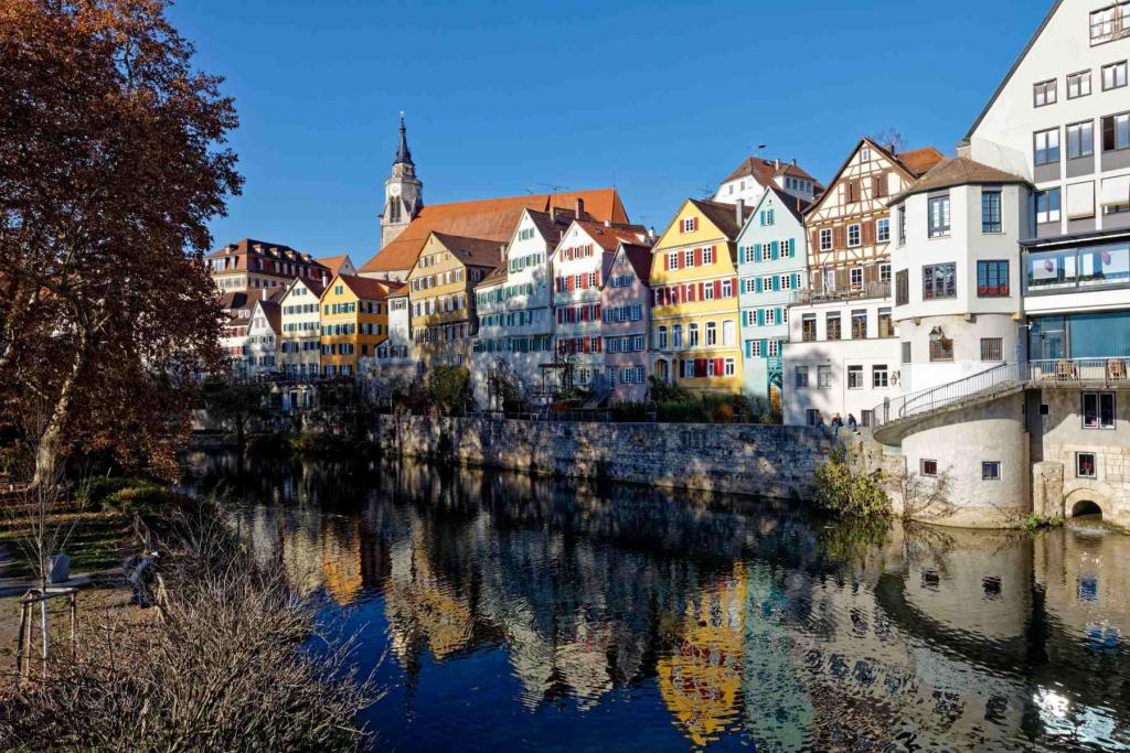 Tübingen Neckarfront Panorama