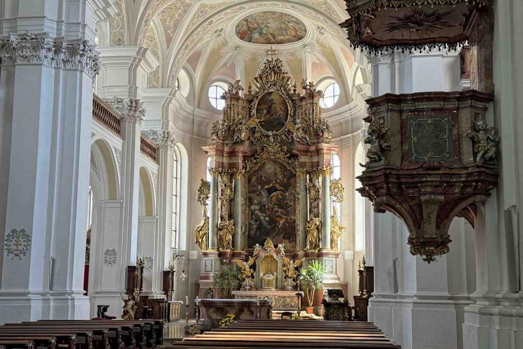 Donauwörth Wallfahrtskirche Heilig Kreuz