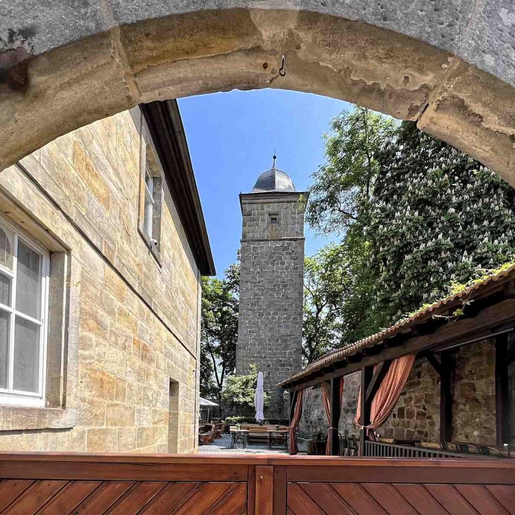 Ebern Gefängnishof Diebsturm