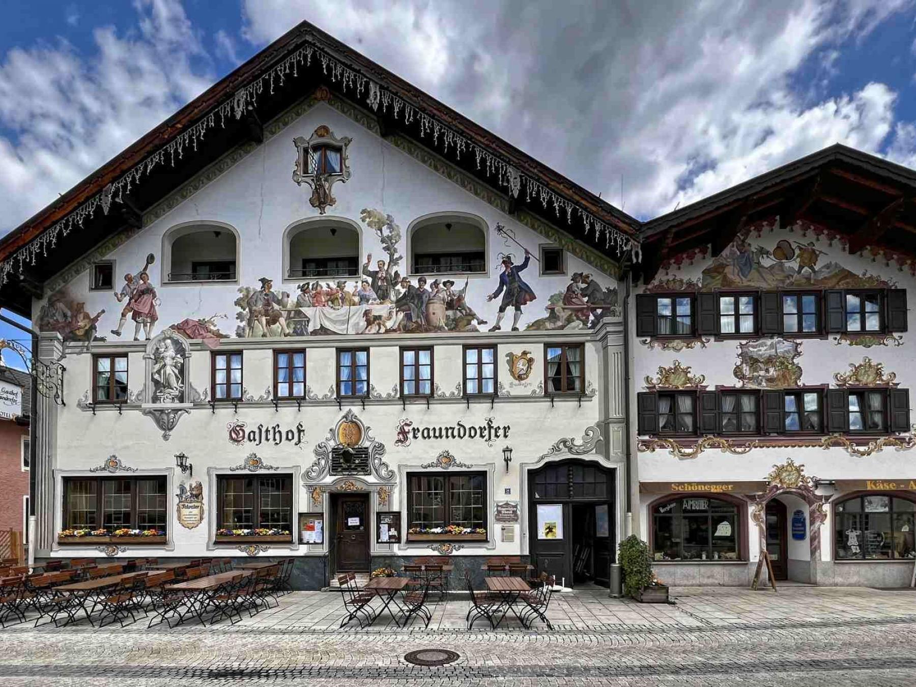 Partenkirchen Ludwigstraße Gasthof Fraundorfer