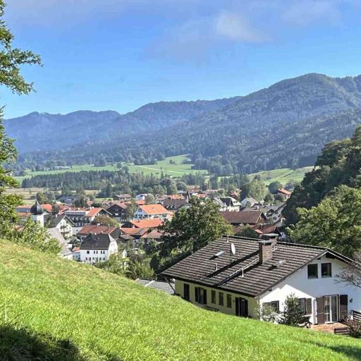 Panoramablick über Kochel