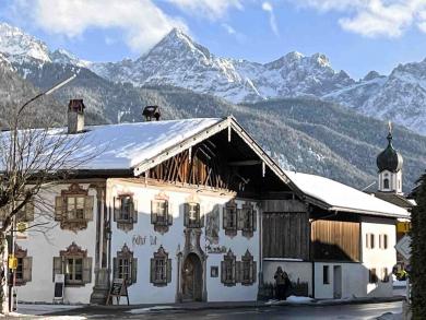 Winter Kruen Gasthof Post