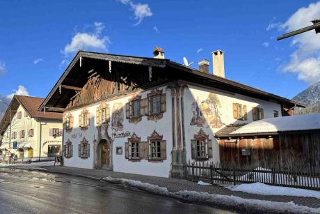 Winter Kruen Walchenseestrasse
