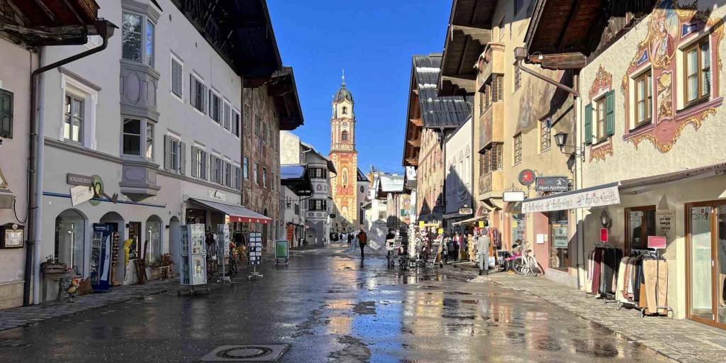 Mittenwald Obermarkt St Peter und Paul