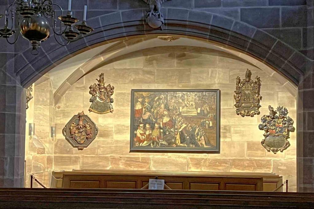 Nürnberg Mögeldorf St. Nikolaus St. Ulrich Totenschilde