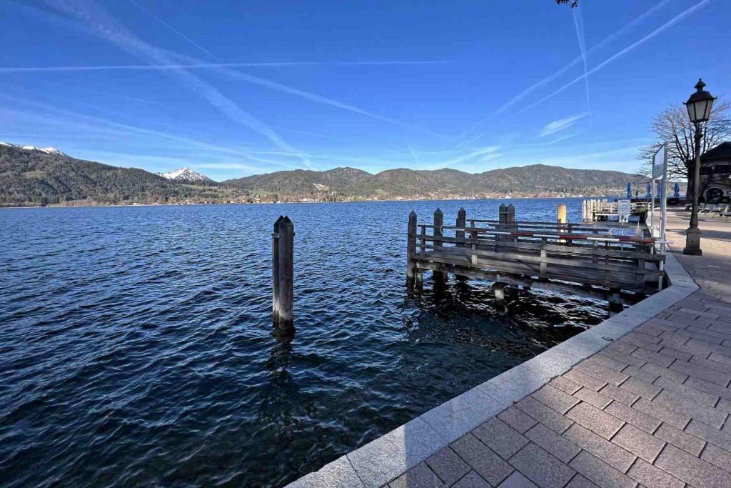 Tegernsee Ufer Anleger