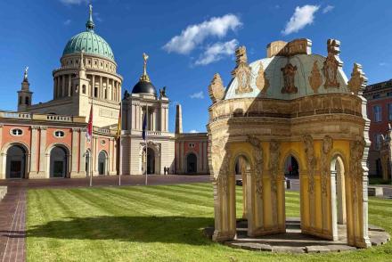 Stadtschloss Landtag Innenhof Potsdam