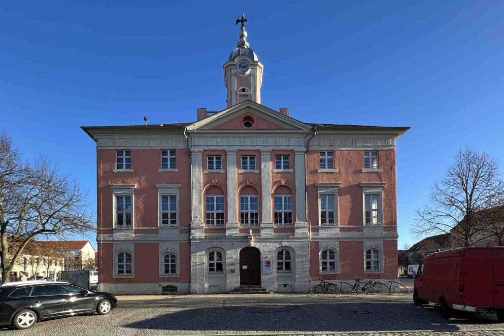 Templin Rathaus Rückseite