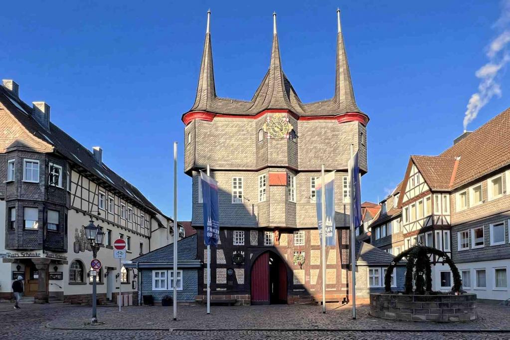 Frankenberg Eder Rathaus Westseite