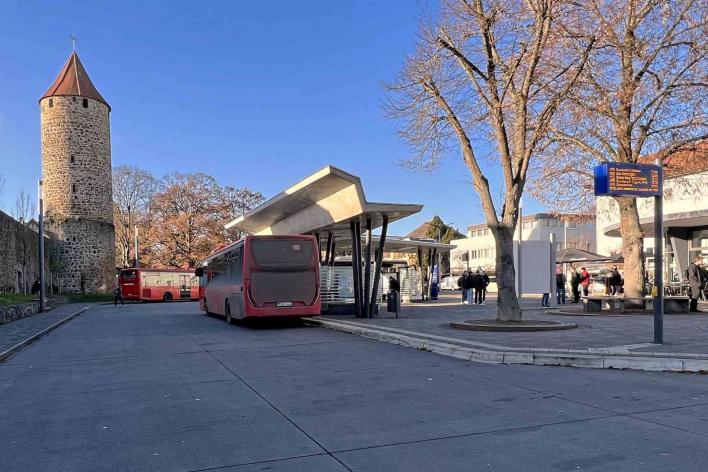 Fritzlar Busbahnhof Allee