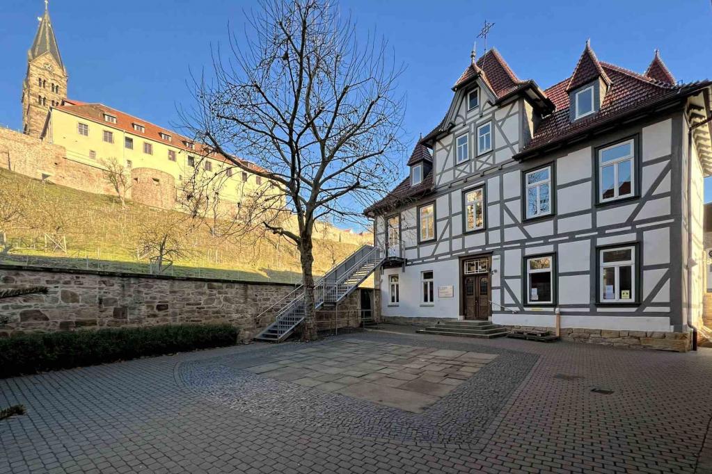 Fritzlar Kloster Fachwerkhaus