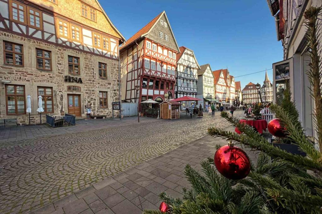 Fritzlar Marktplatz Fachwerkhäuser
