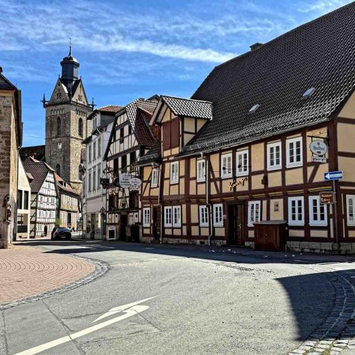 Korbach Stechbahn Fachwerkhäuser