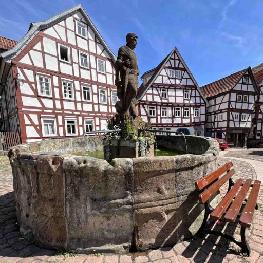 Schlitz Marktbrunnen Marktplatz