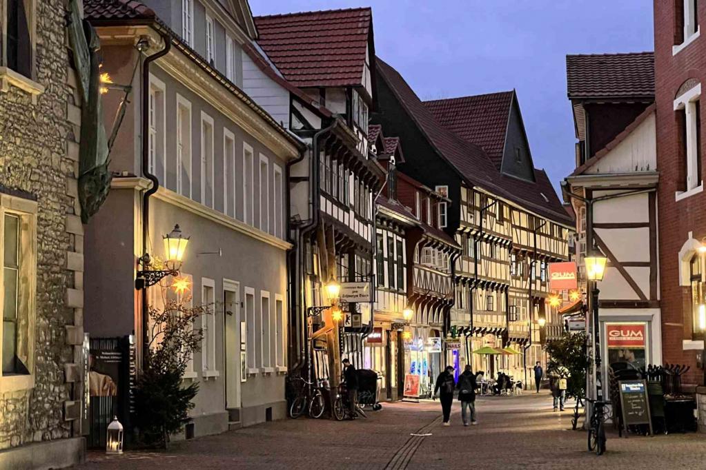 Göttingen Kurze Straße Nachtaufnahmen