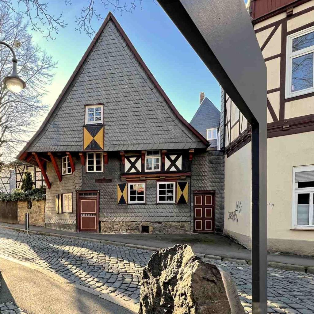 Goslar Bergstraße Fachwerkhäuser