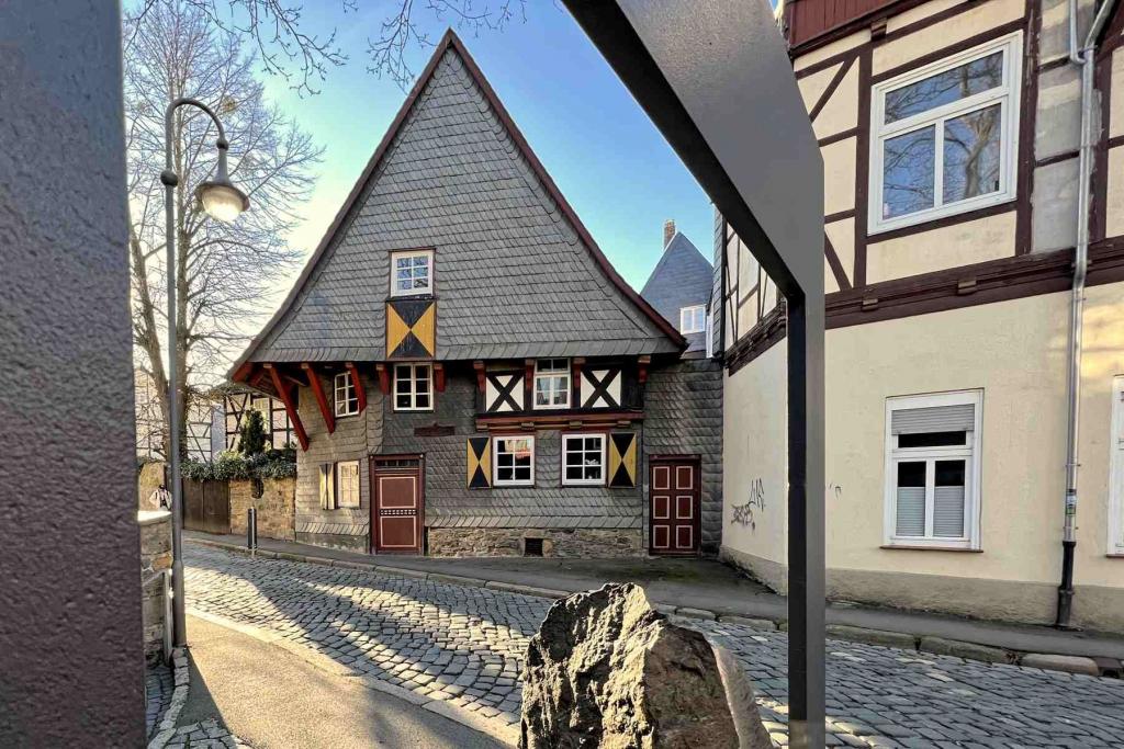 Goslar Bergstraße Fachwerkhäuser