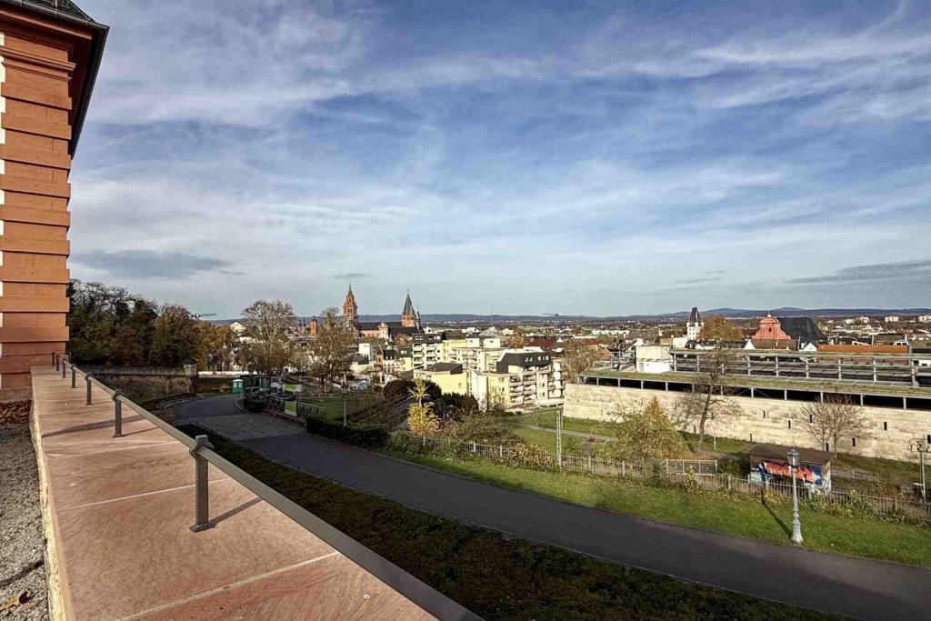 Mainz Blick von der Zitadelle