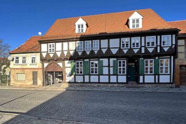 Burg bei Magdeburg Fachwerkhaus Berliner Straße