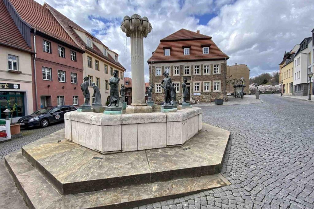 Lutherstadt Eisleben Knappenbrunnen