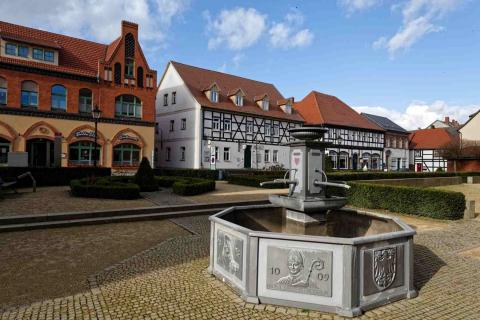 Tangermünde Stadtbrunnen