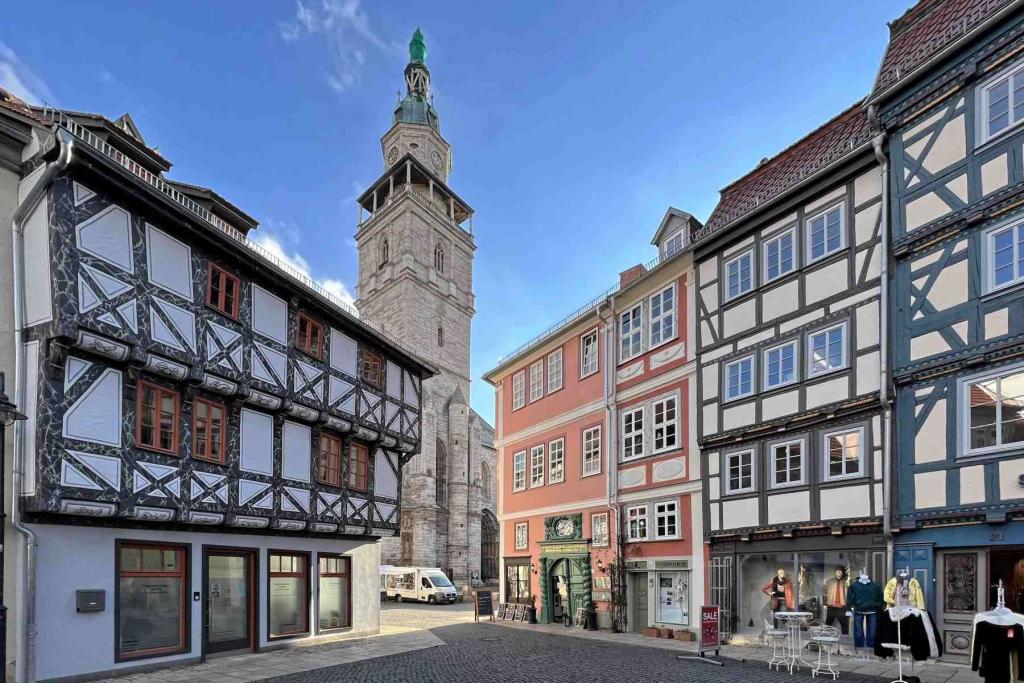 Bad Langensalza Marktstraße Fachwerk
