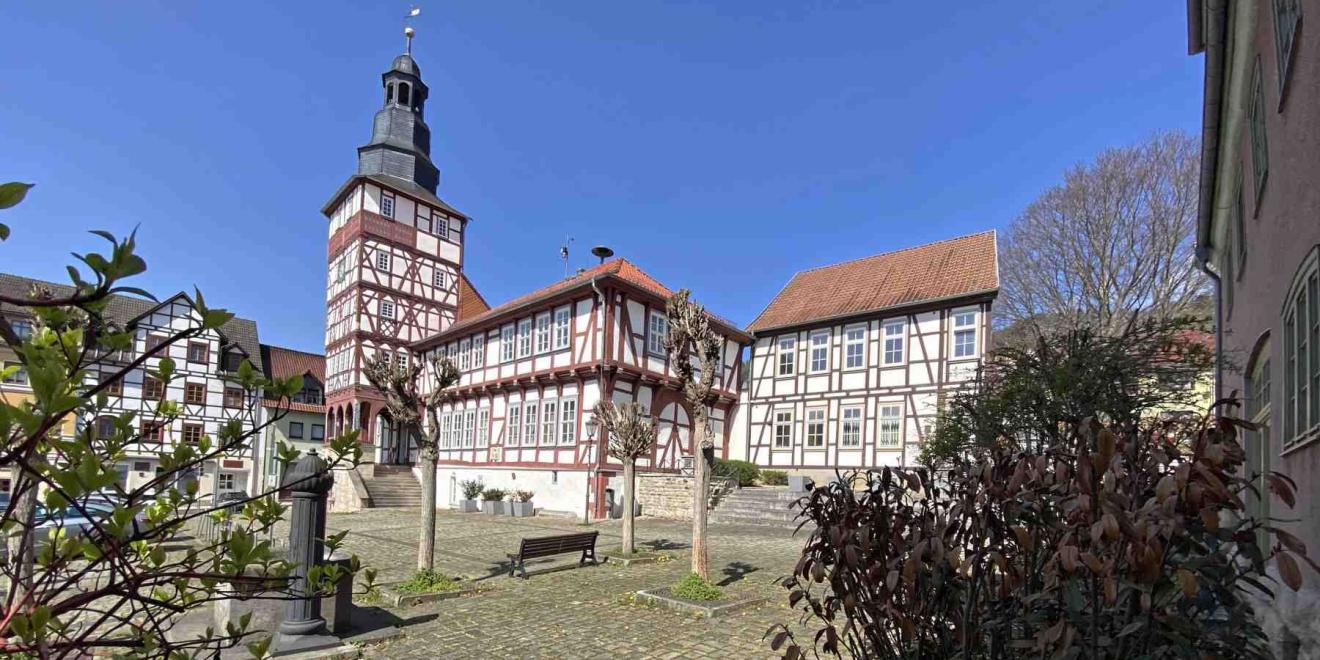Thüringen Treffurt Rathaus