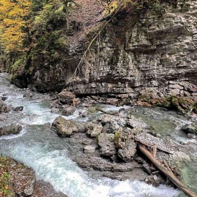 Wanderweg Breitachklamm