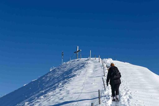 Winterwanderung Fellhorngipfel