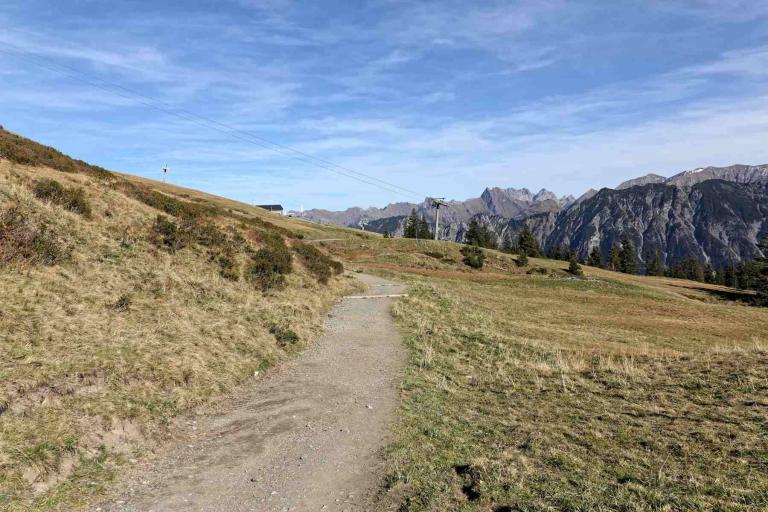 Wanderweg Bierenwang Alpe Fellhornbahn