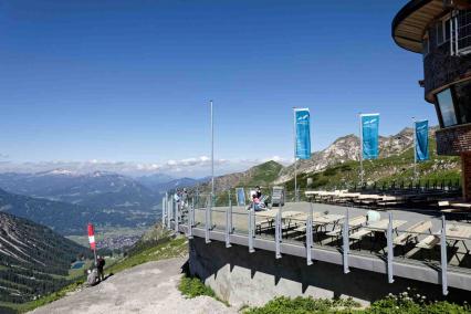 Nebelhornbahn Station Höfatsblick