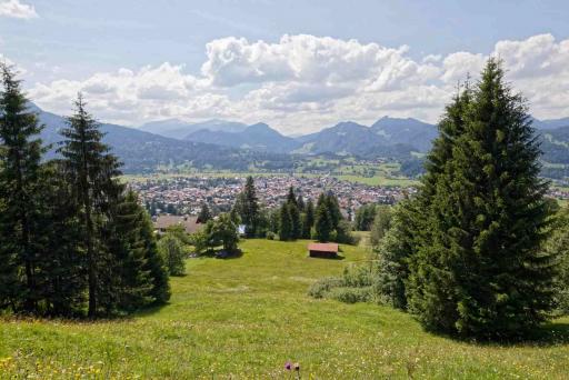 Wallraffweg Blick Oberstdorf