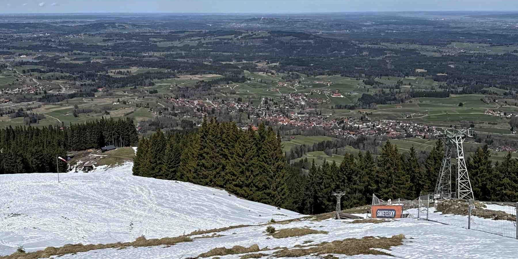 Bad Kohlgrub - Blick von der Hörnlehütte