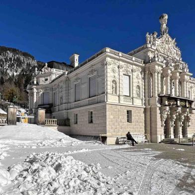 Schloss Linderhof Winter